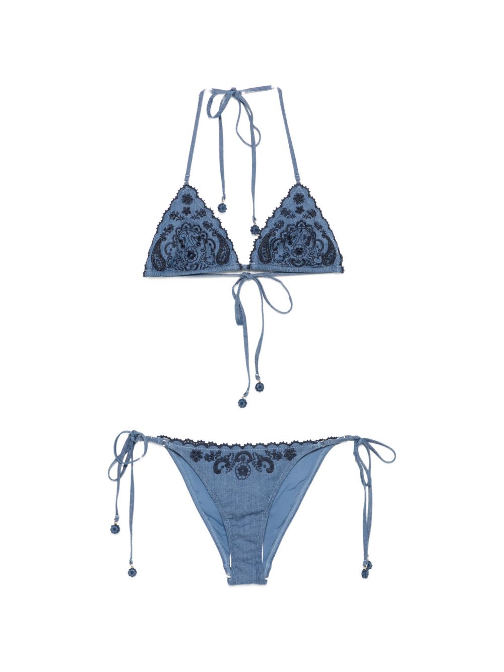 Aster Denim Bikini Set