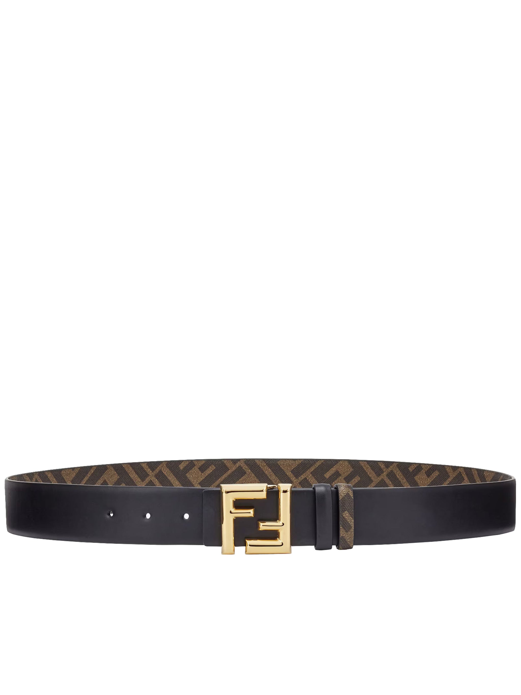 Ff Rounded Belt Black/Brown