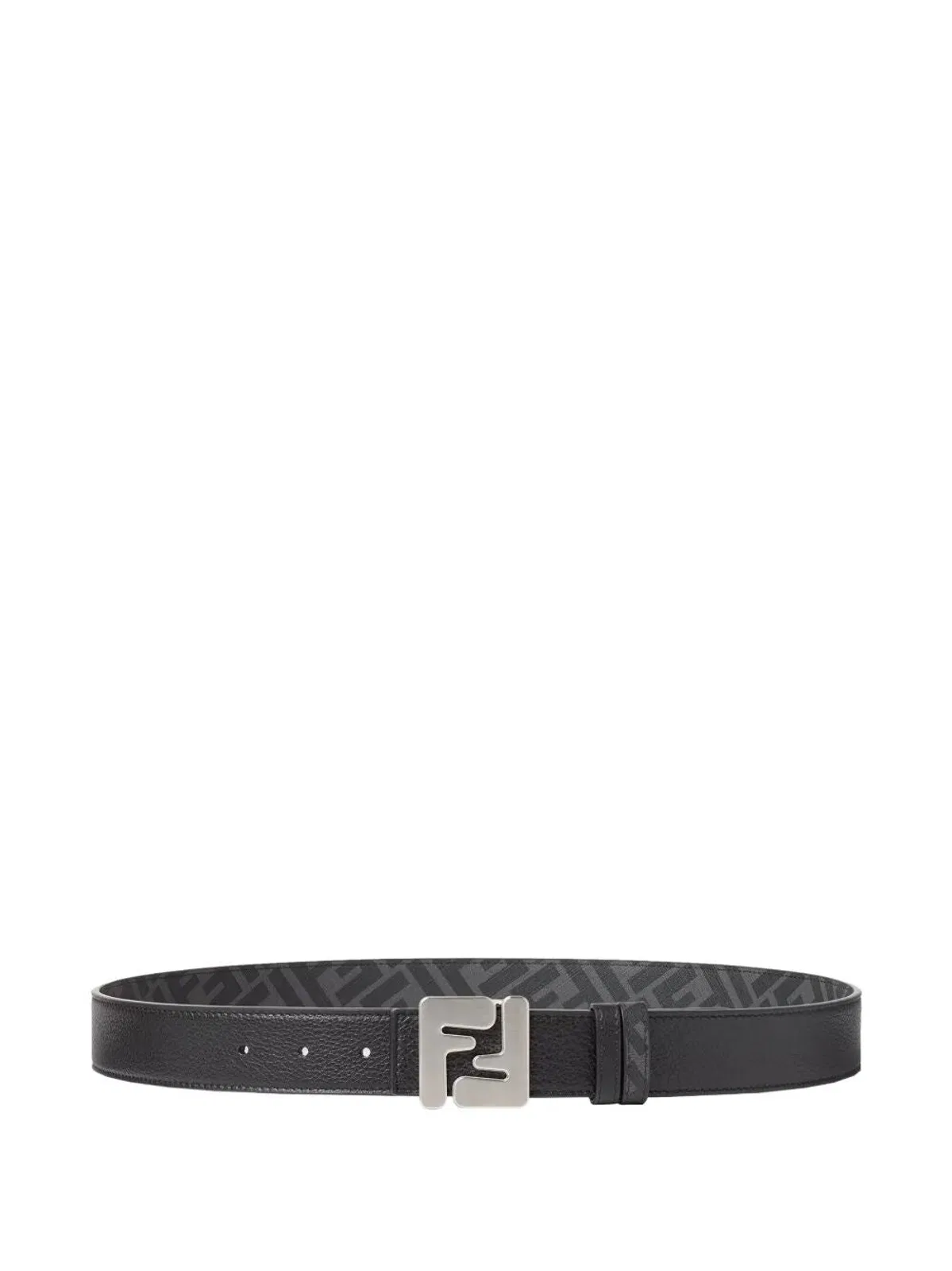 Reversible Belt With Metallic Logo