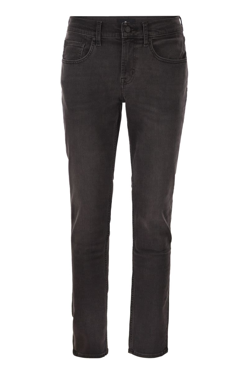 Slimmy Tapered Soft Vintage-Effect Denim Jeans