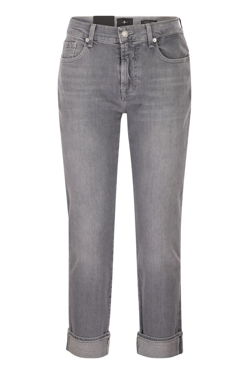 Relaxed Skinny - Medium Waist Boyfriend Jeans