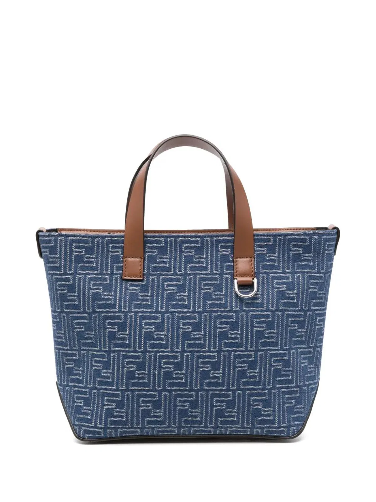 Canvas And Leather Shopping Bag