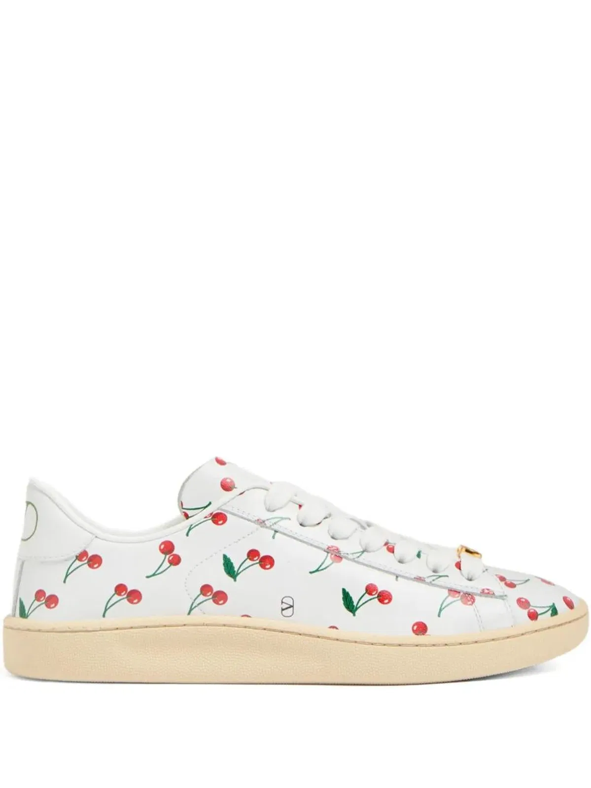 Royco Sneaker White With Cherryfic Pattern