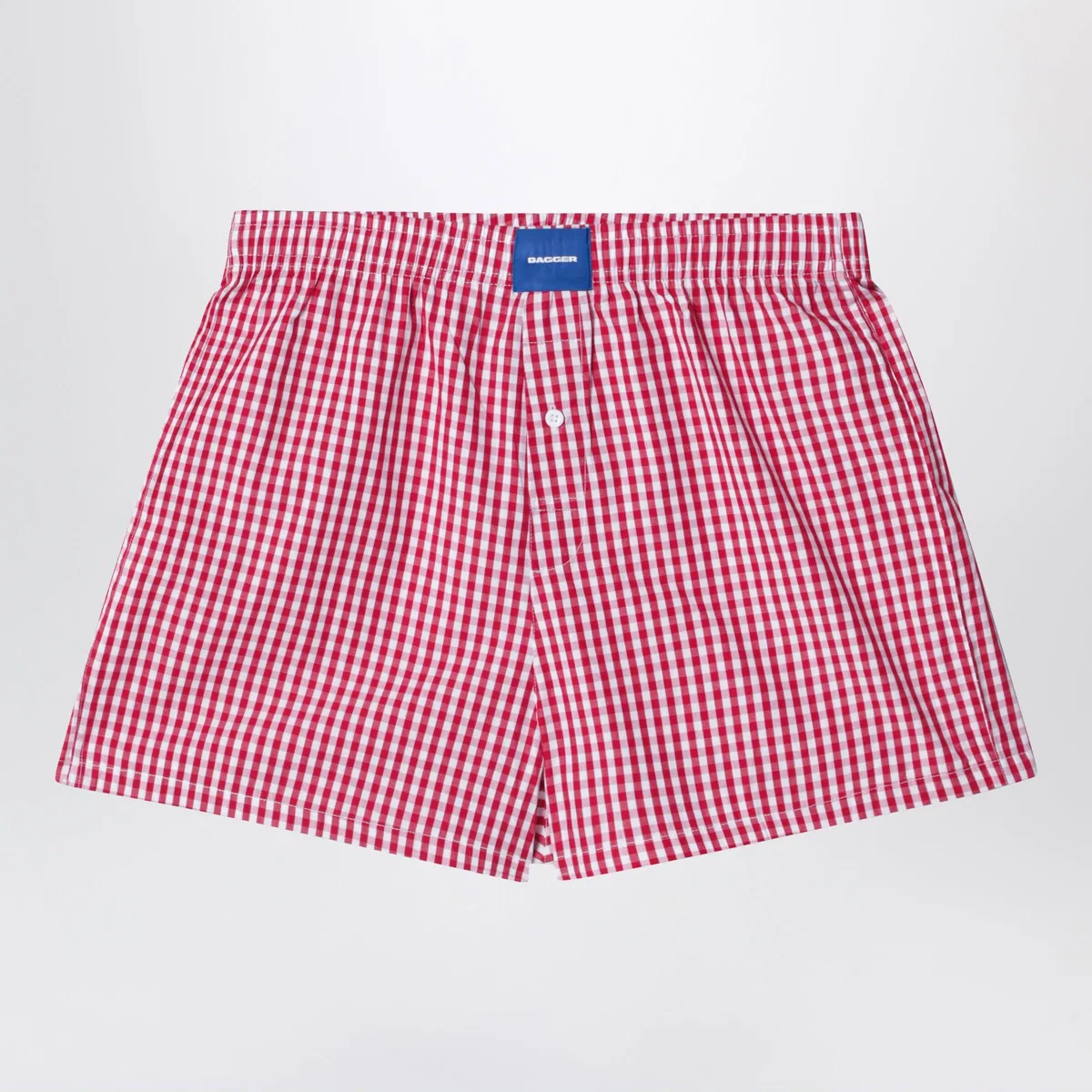Red/White Gingham Boxer Shorts