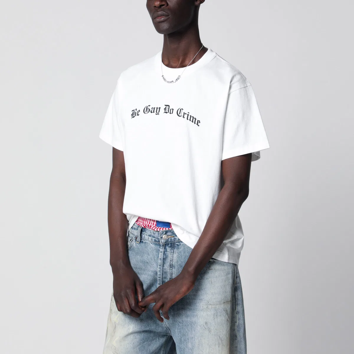 White Be Gay Do Crime T-Shirt