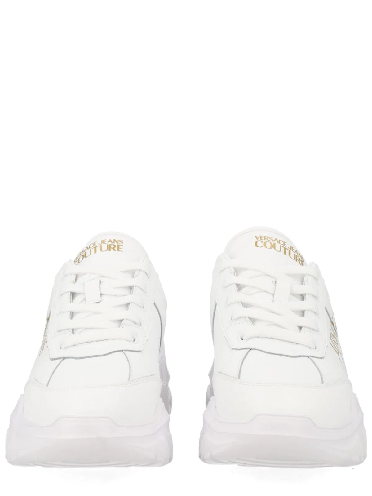 Red Wing Shoes Versace Jeans Couture White Leather Sneakers