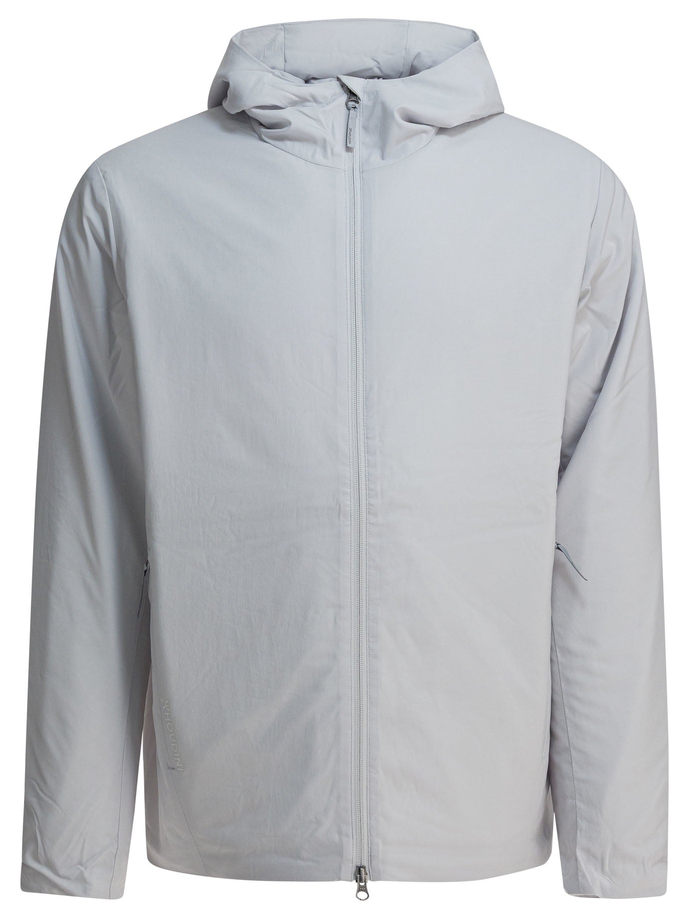 Grey Recycled Polyester Blend Jacket