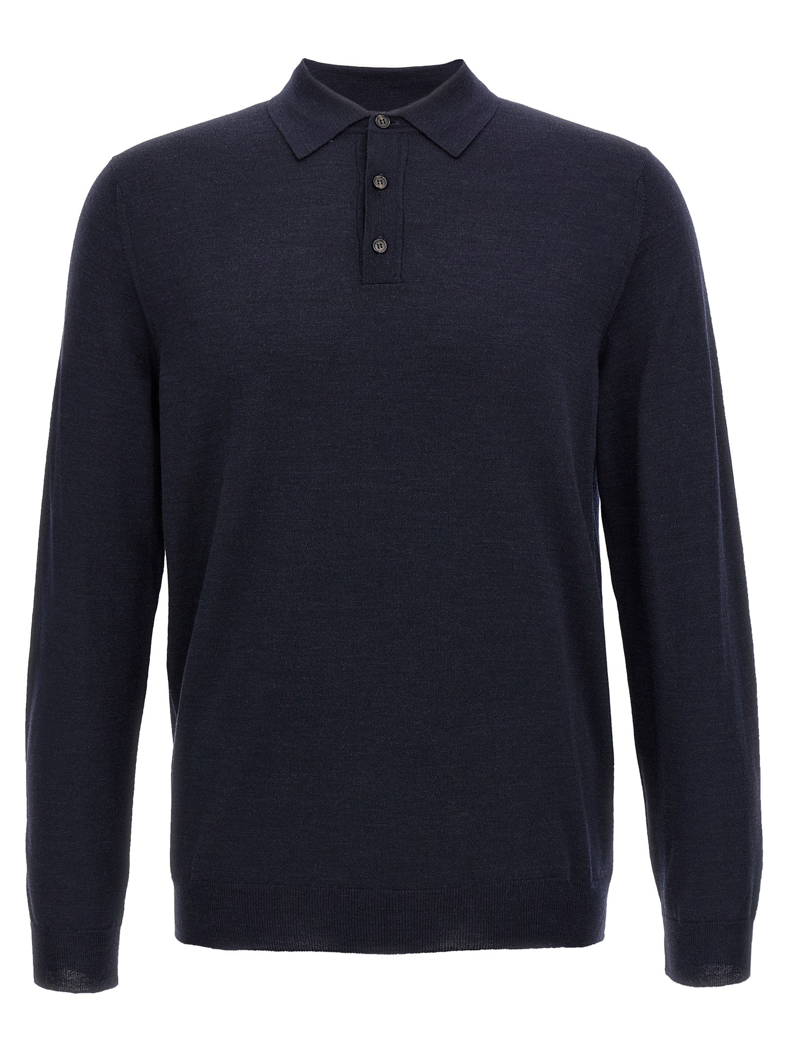 Virgin Wool Polo Shirt