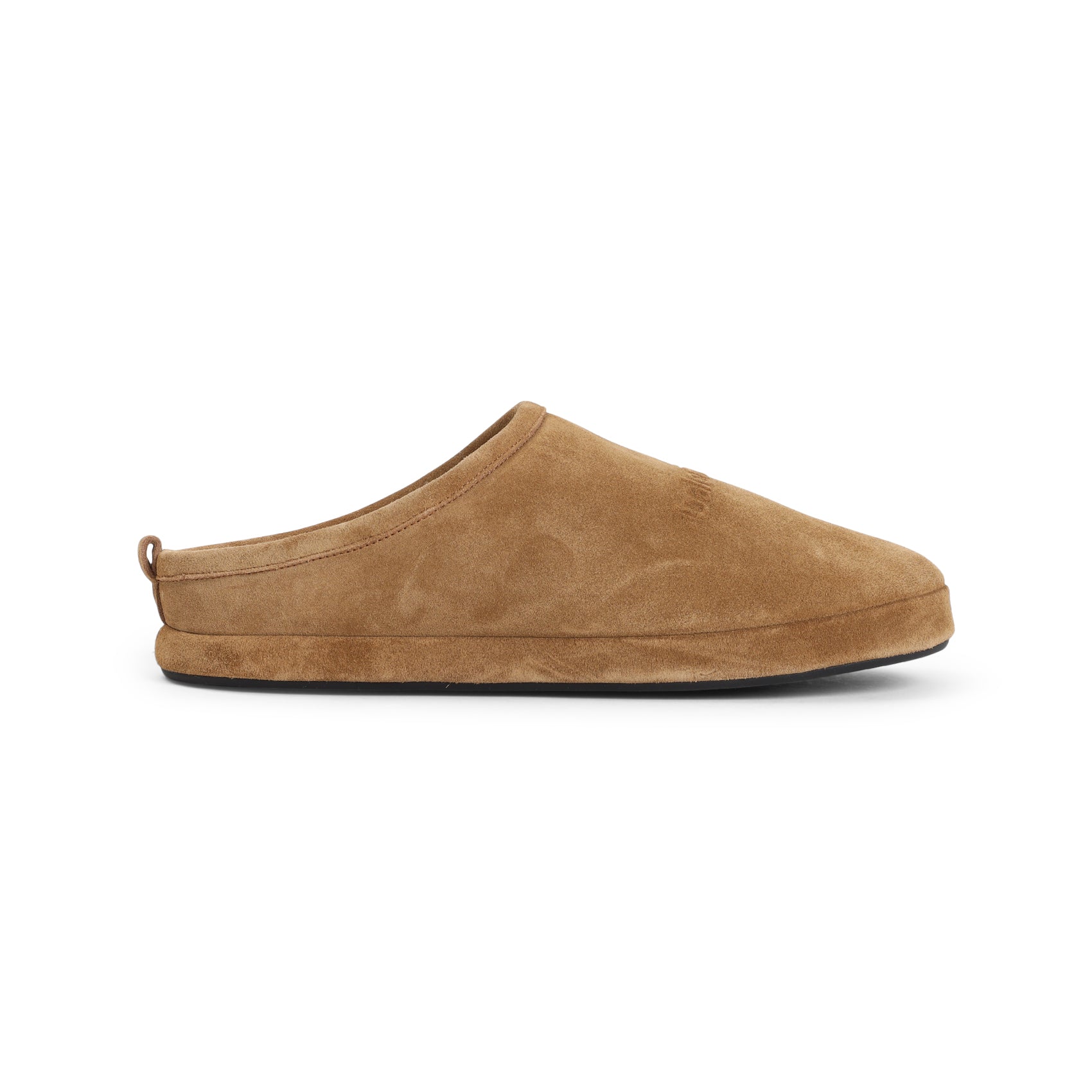 Camel Suede Alaska Ankle Slippers