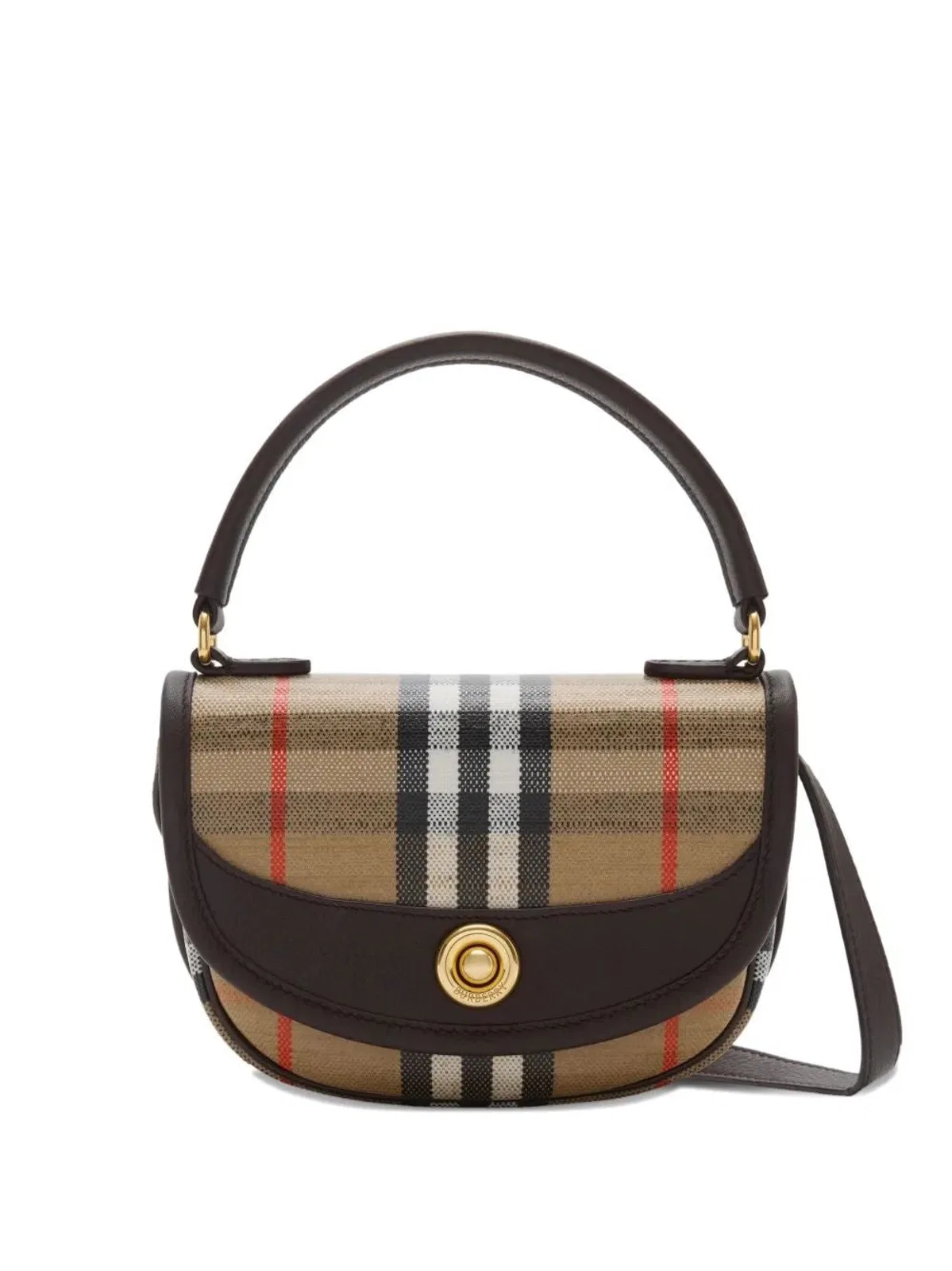 Highlands Mini Bag In Cotton And Linen Sand