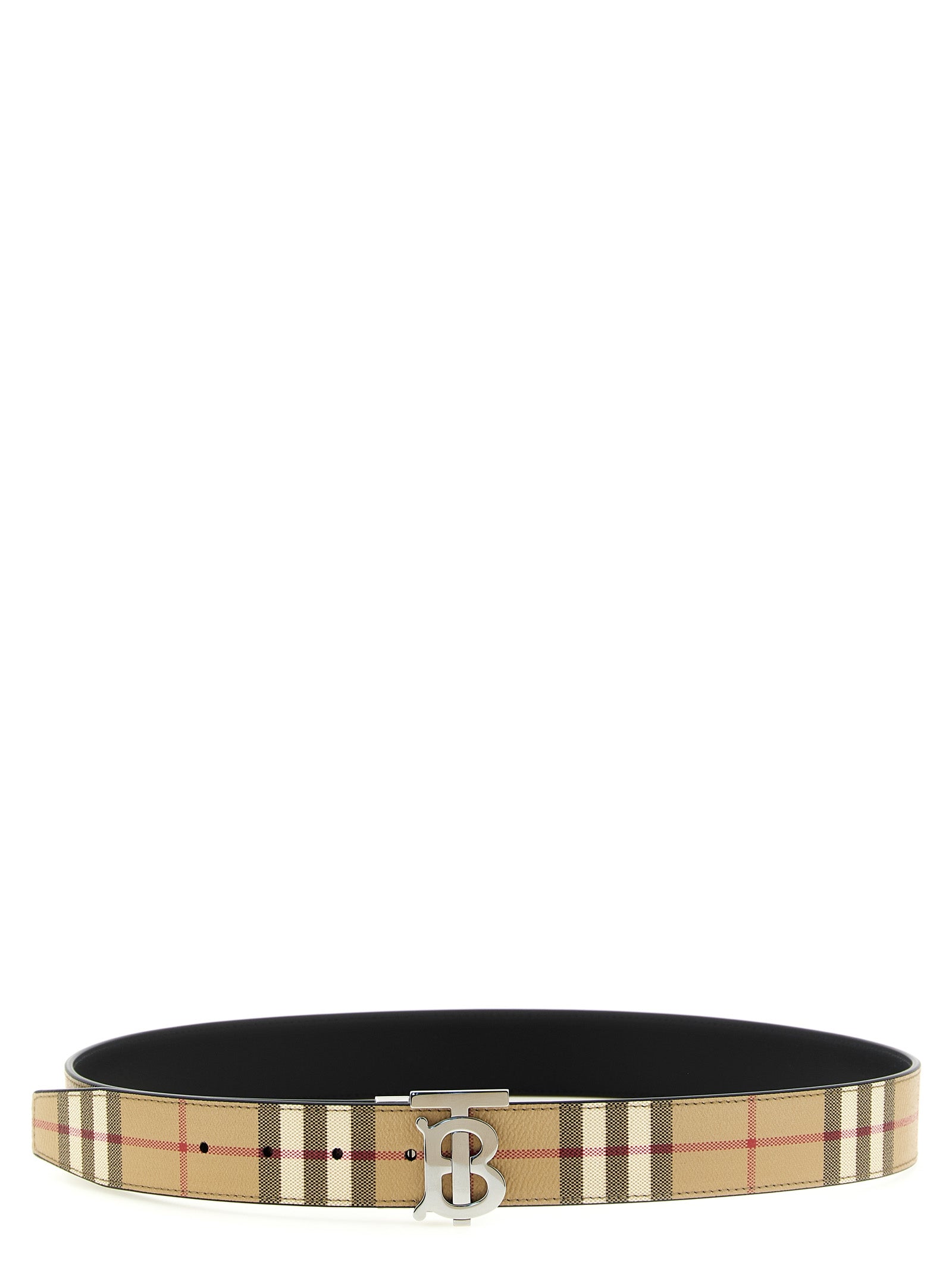 Logo Buckle Reversible Belt