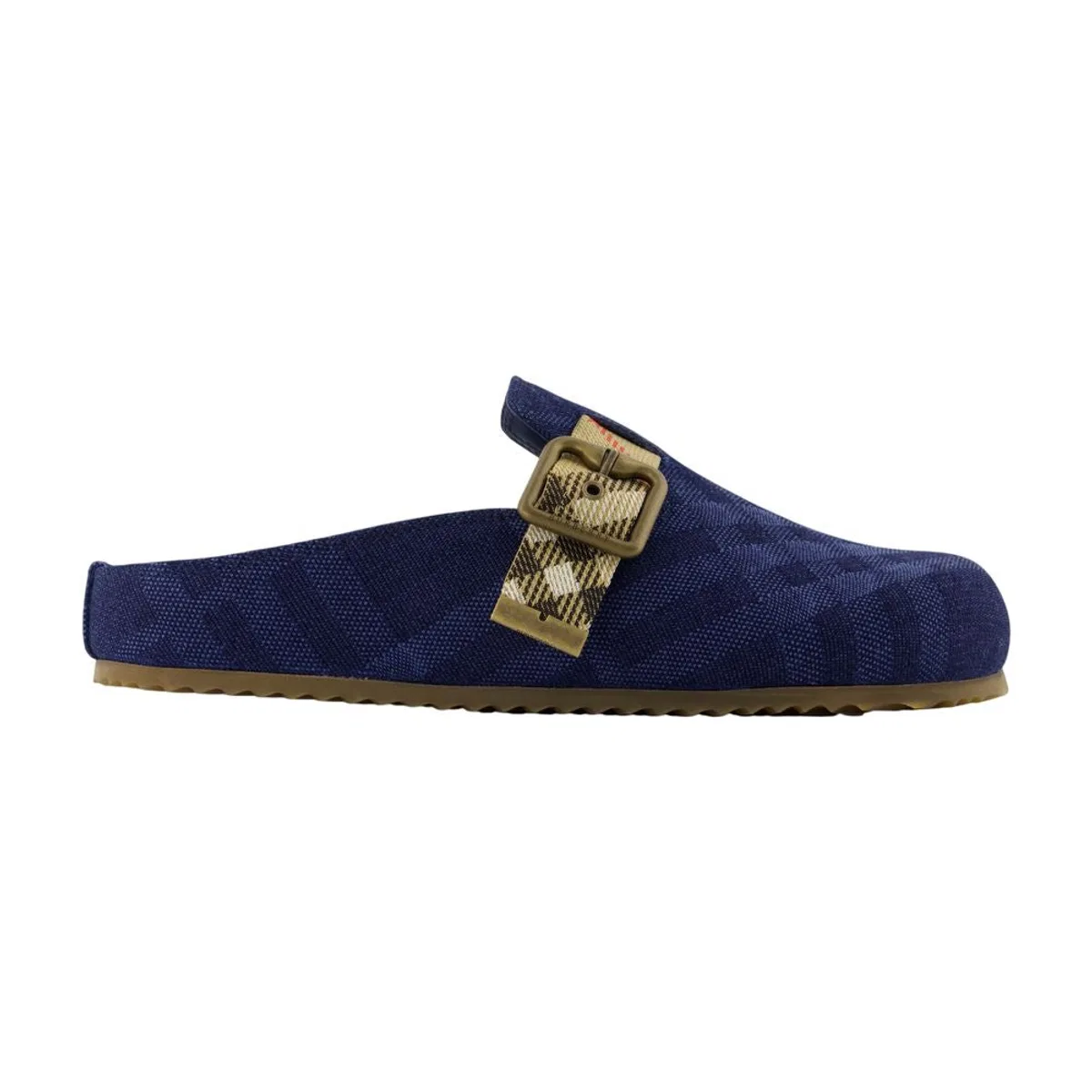 Burberry Lf Urchin Mules -  - Cotton - Blue
