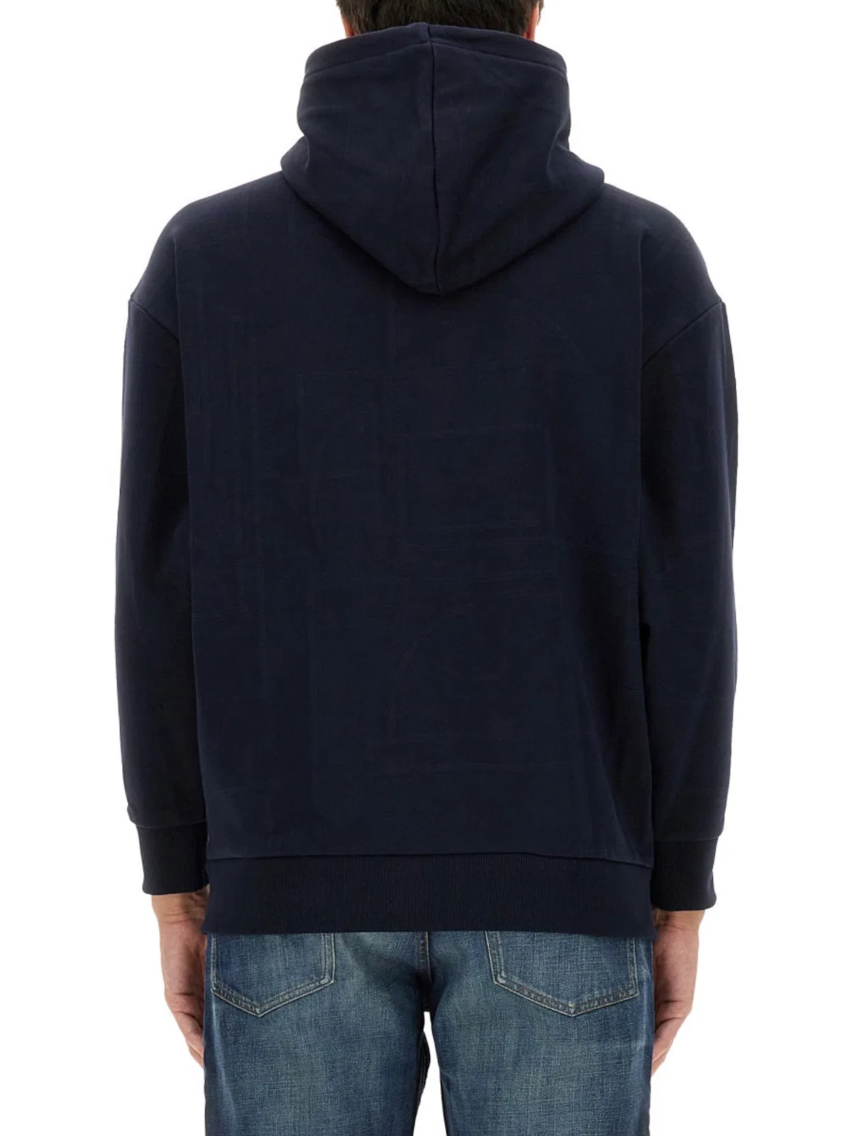 Hugo Boss Boss Men Sweatshirt With Logo In Blue