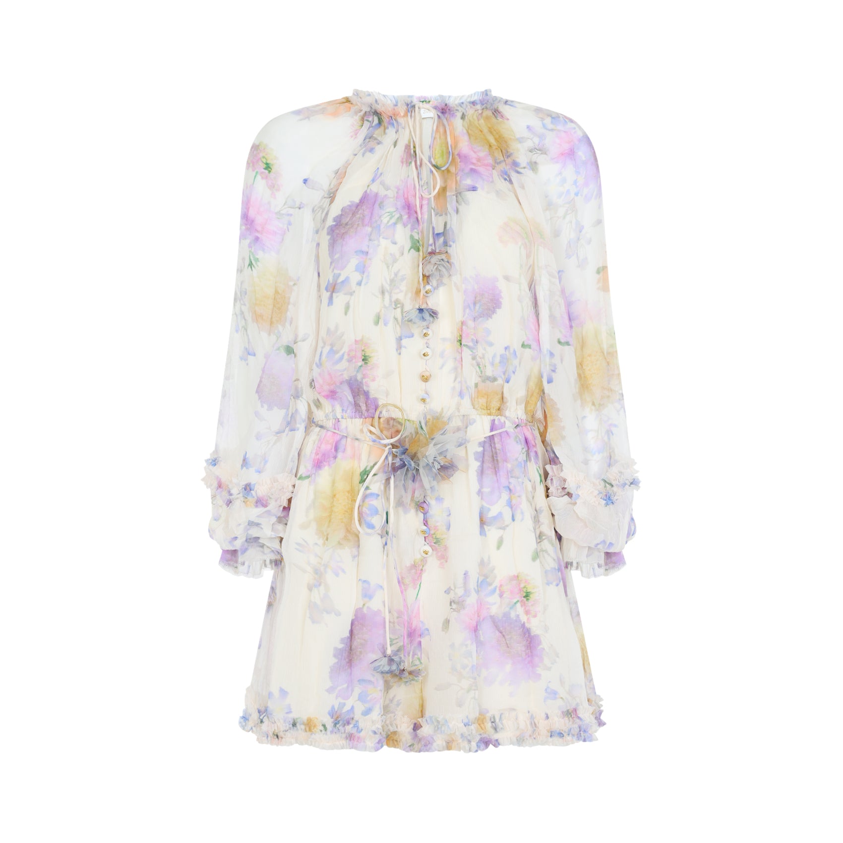 Luna Ruffle Playsuit