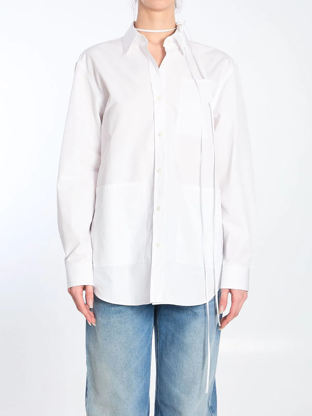 Gucci White Poplin Shirt