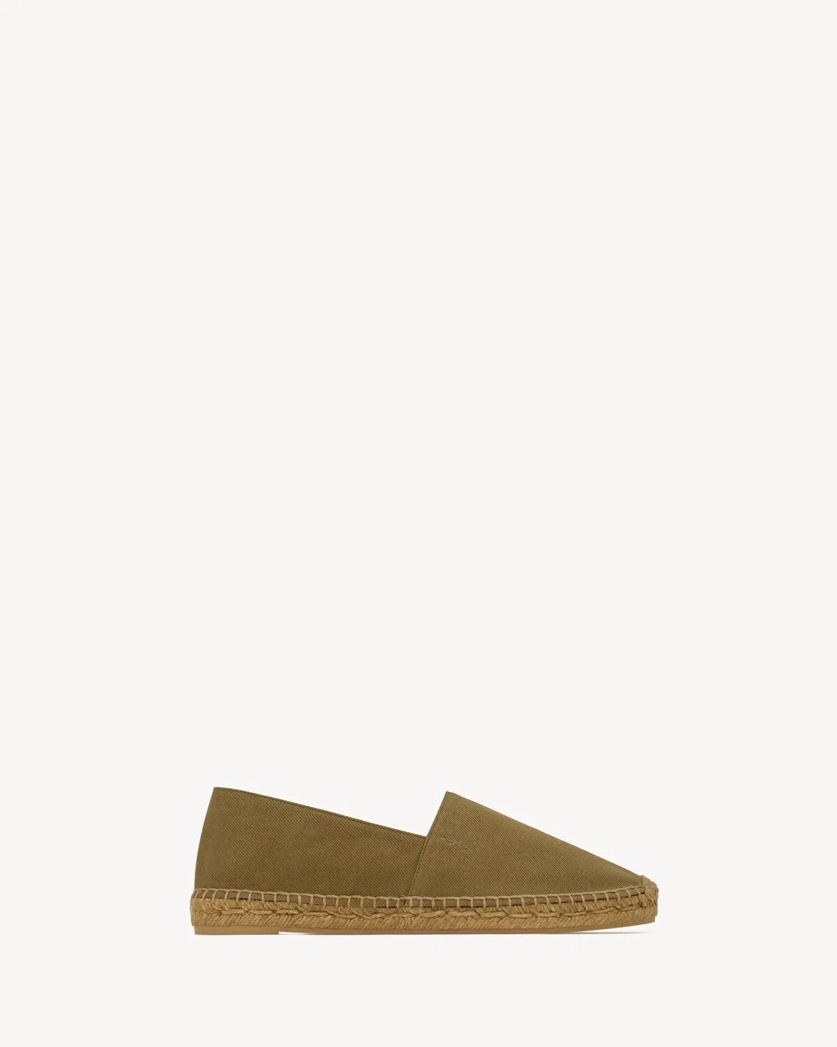 Cotton Gabardine Espadrille