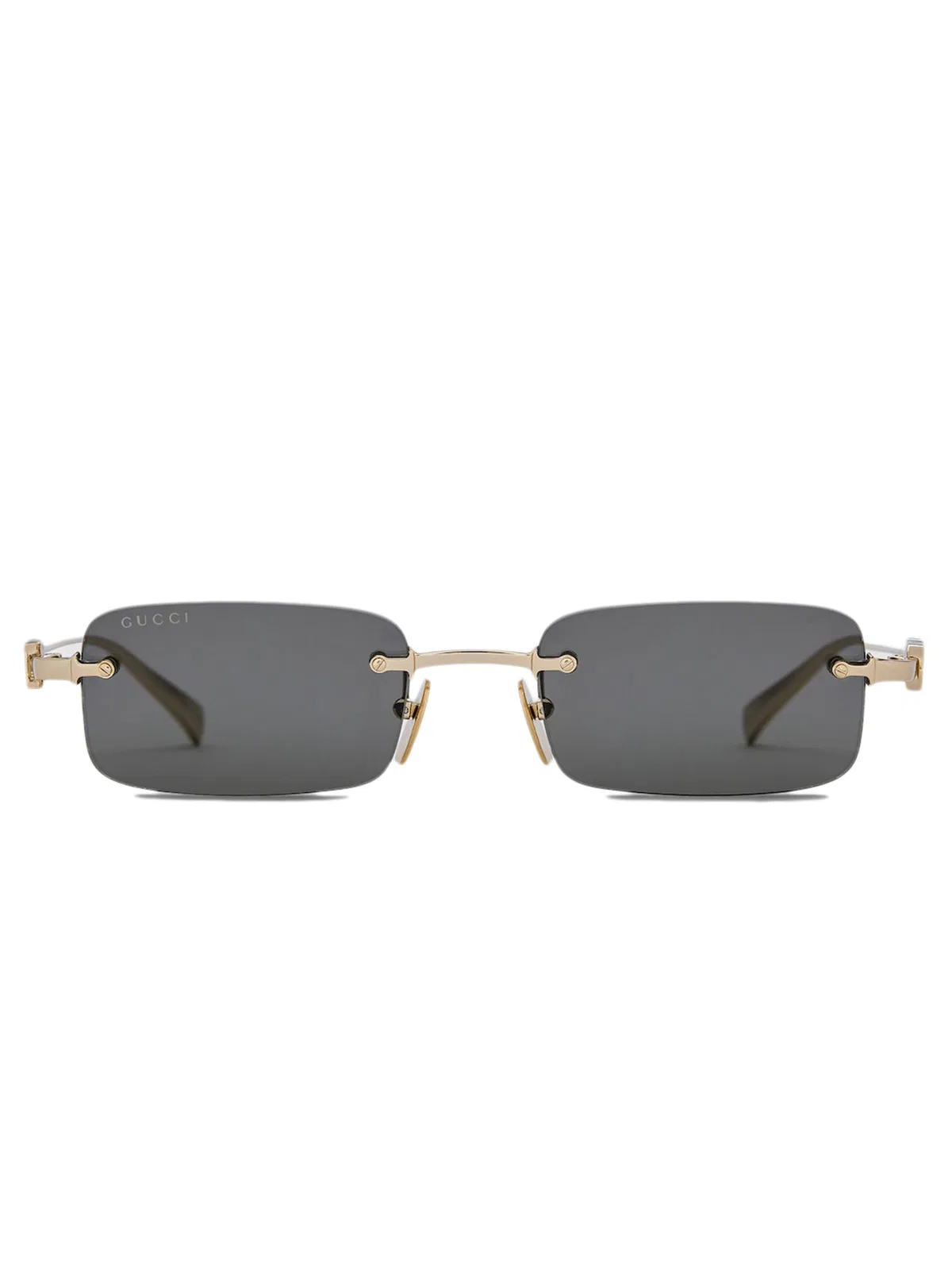 Gucci Rectangular Frame Sunglasses In Multi