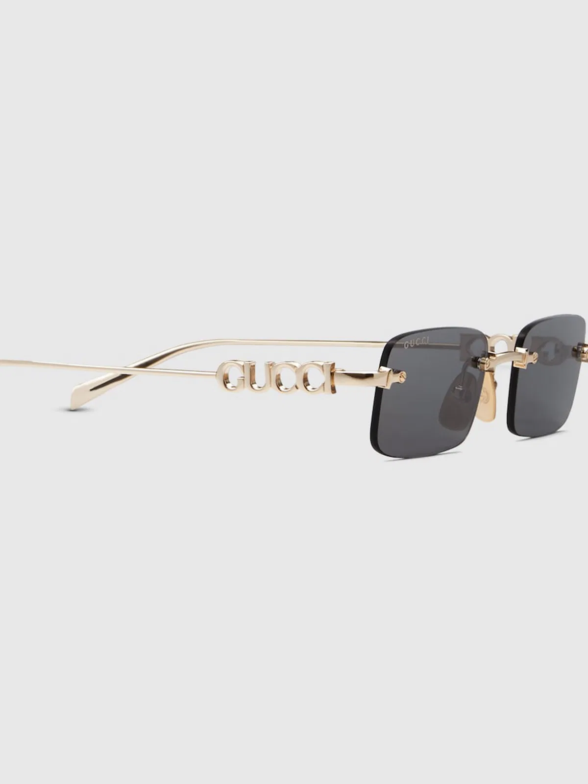 Gucci Rectangular Frame Sunglasses In Multi