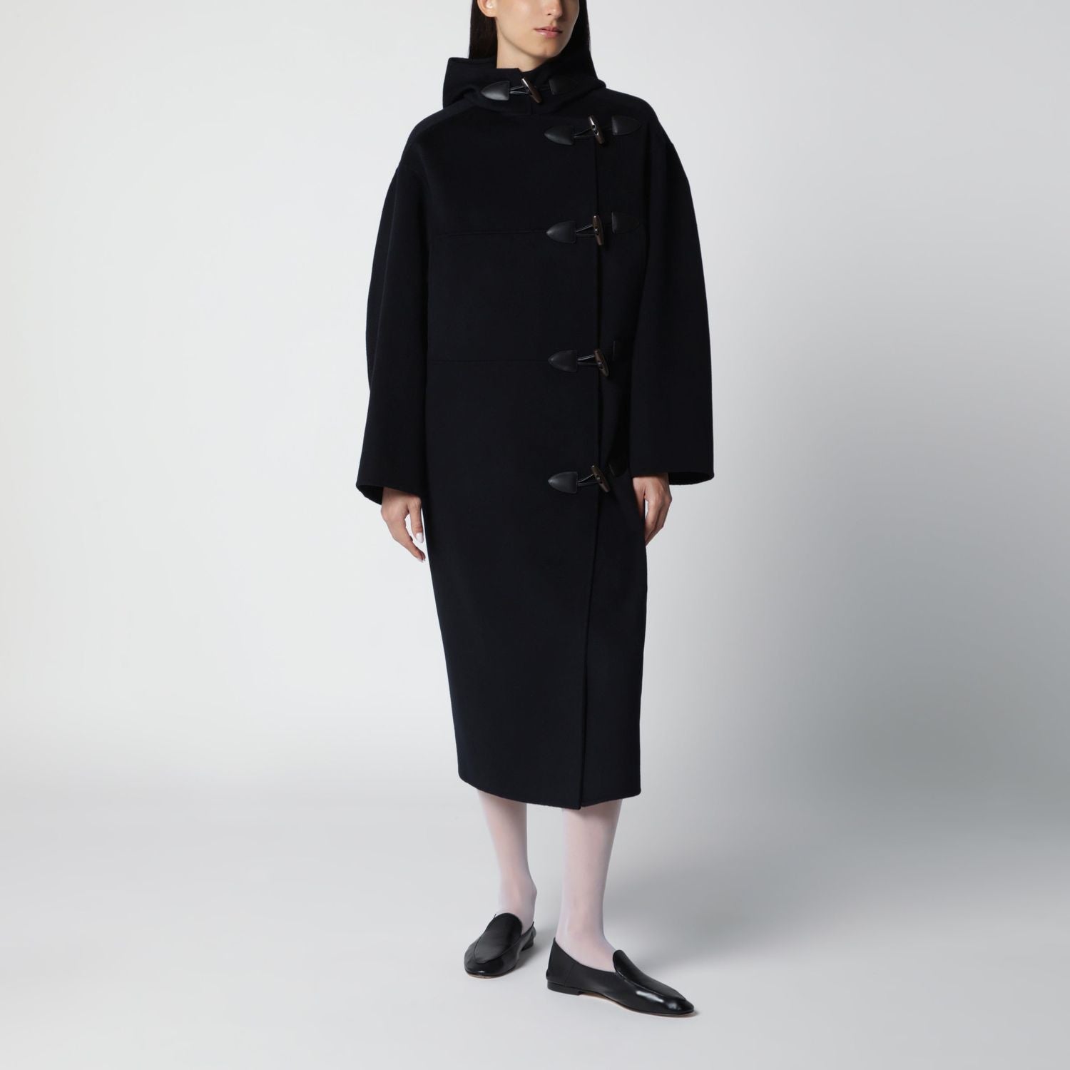 Navy Blue Duffle Coat