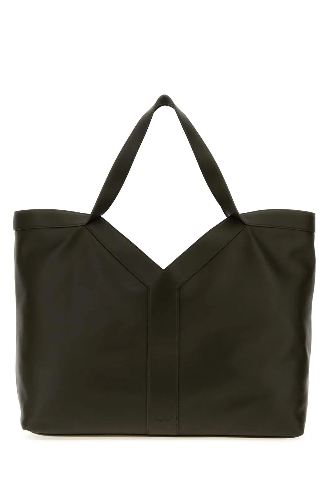 Mud Leather Oversize Shopping Bag