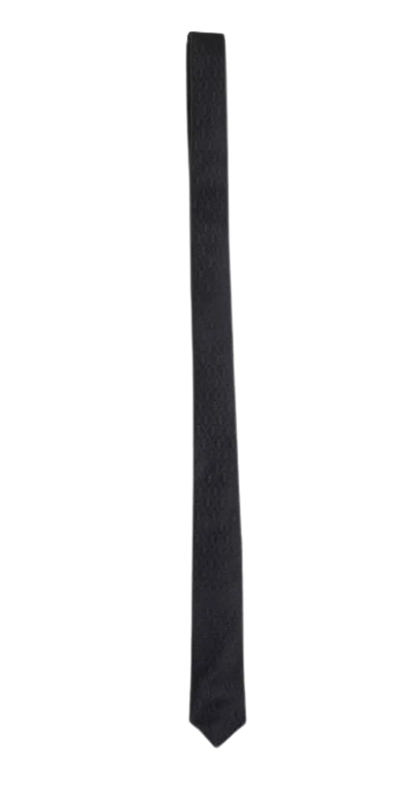Silk Thin Monogram Tie