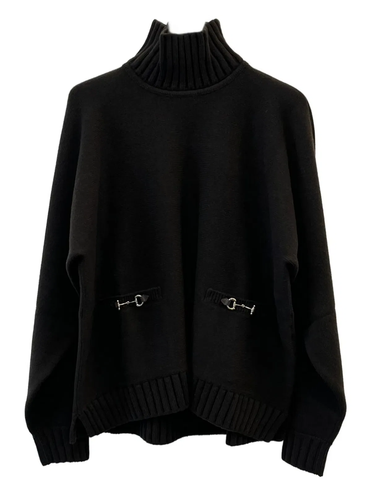 Gucci L/S Hg/Nk Top Ws/Wo Plain Stit