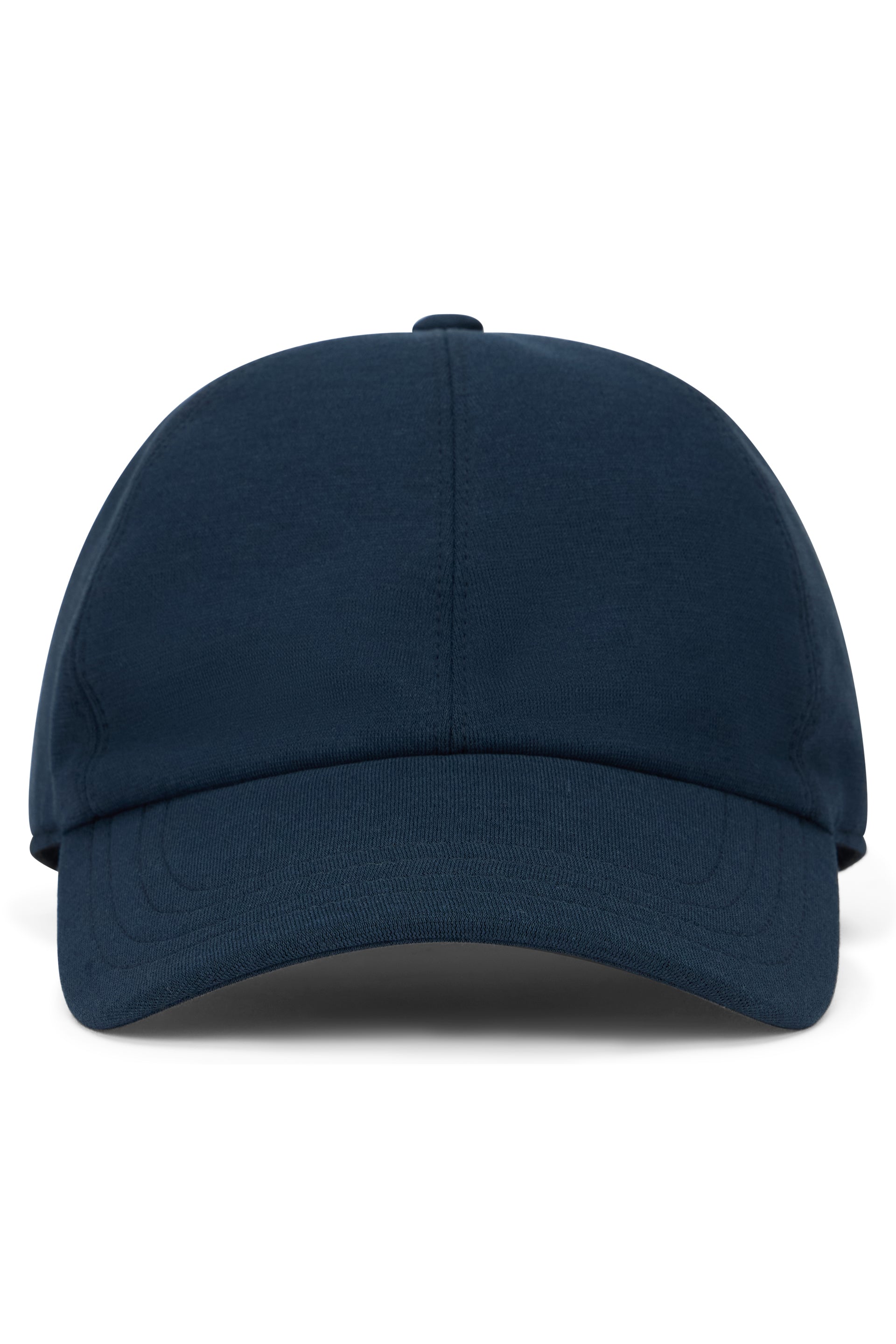 Cap With Visor In Cotton Jersey