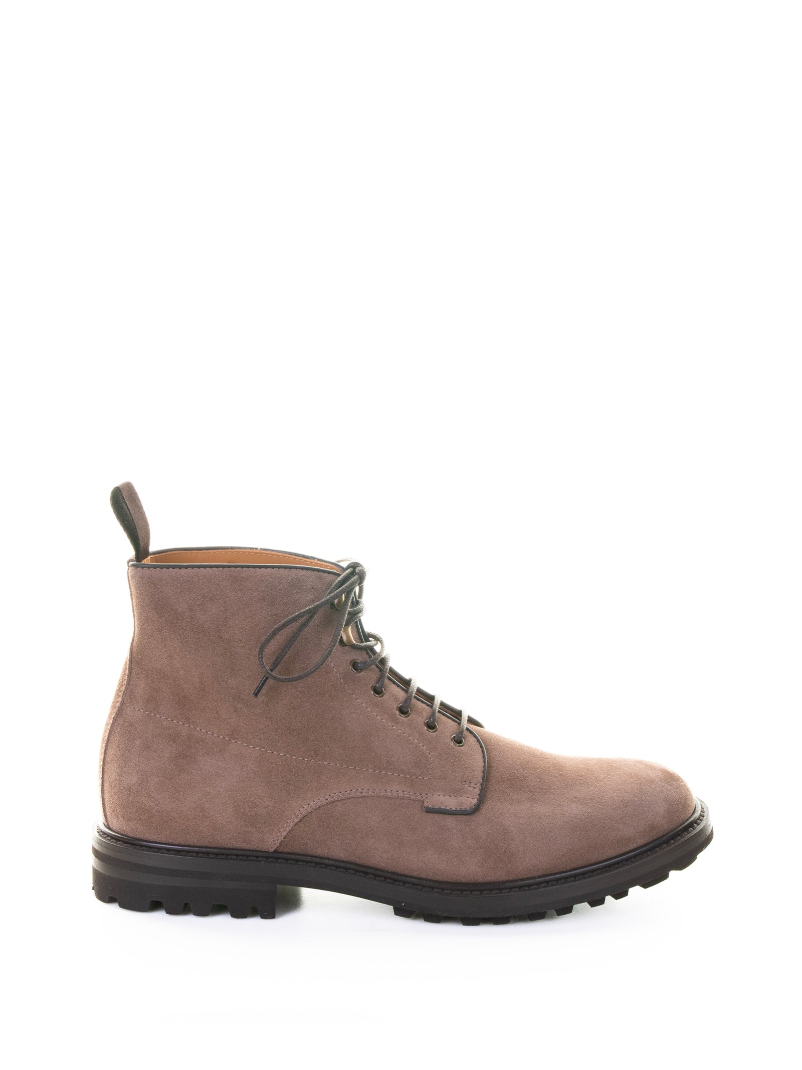 Taupe Suede Ankle Boot