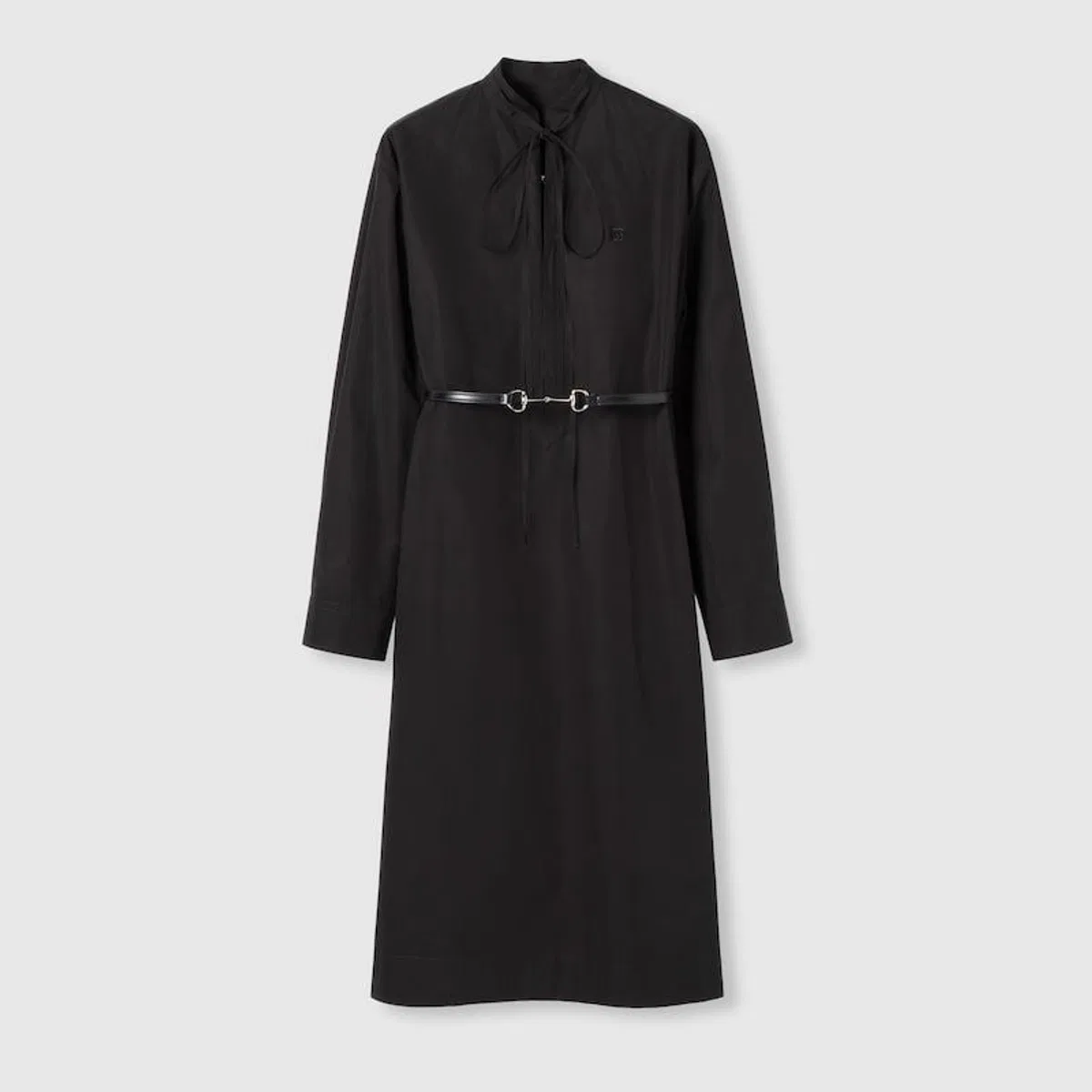 Gucci Dress Heavy Cot Pop W/Lea W/Mo