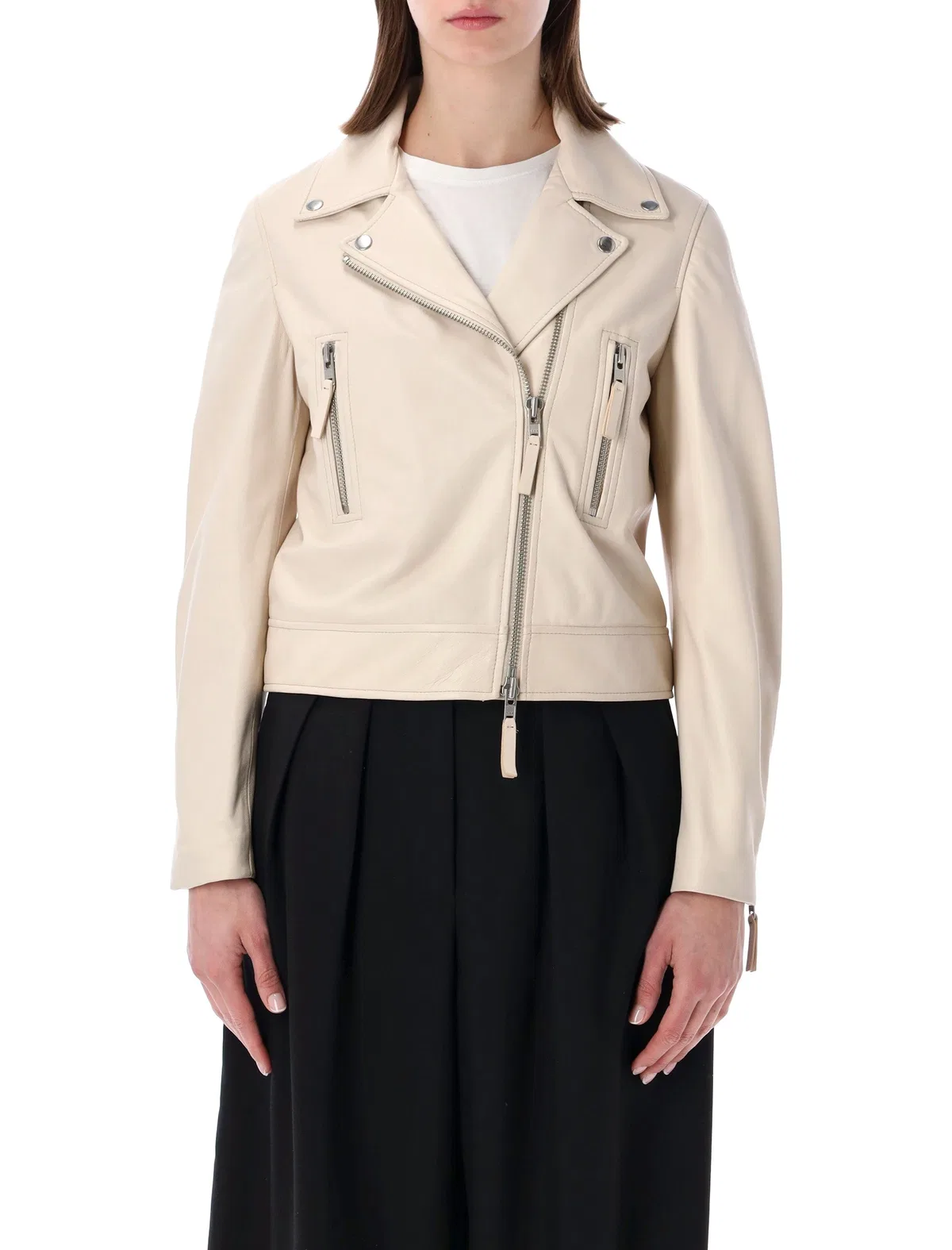 Classic Biker Leather Jacket
