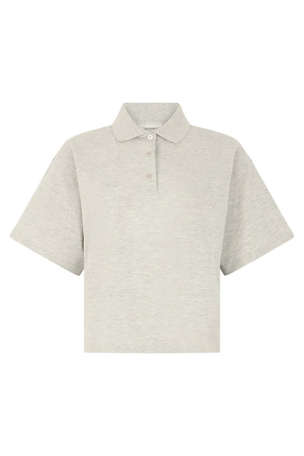 Polo In Pique Of Mixed Cotton
