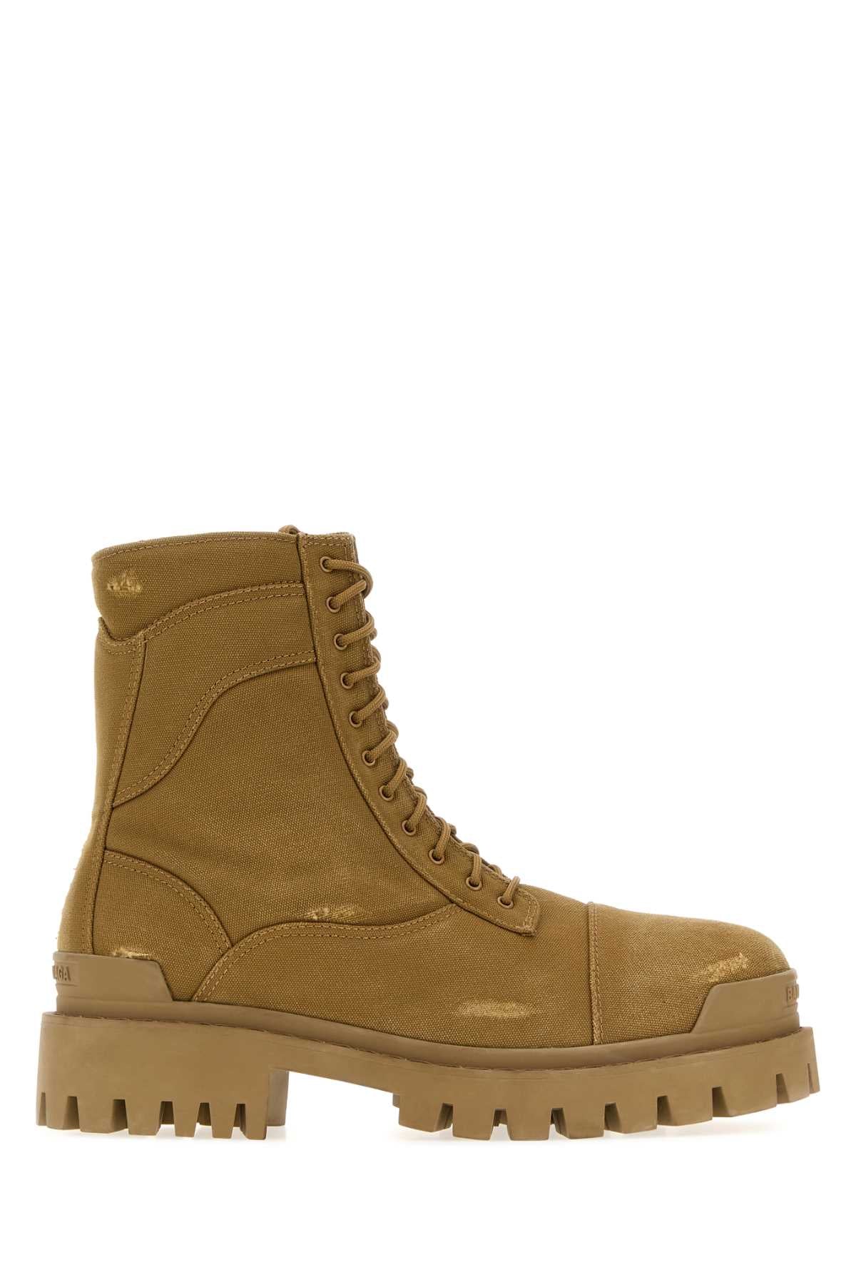 Camel Combat Strike Ankle Boots