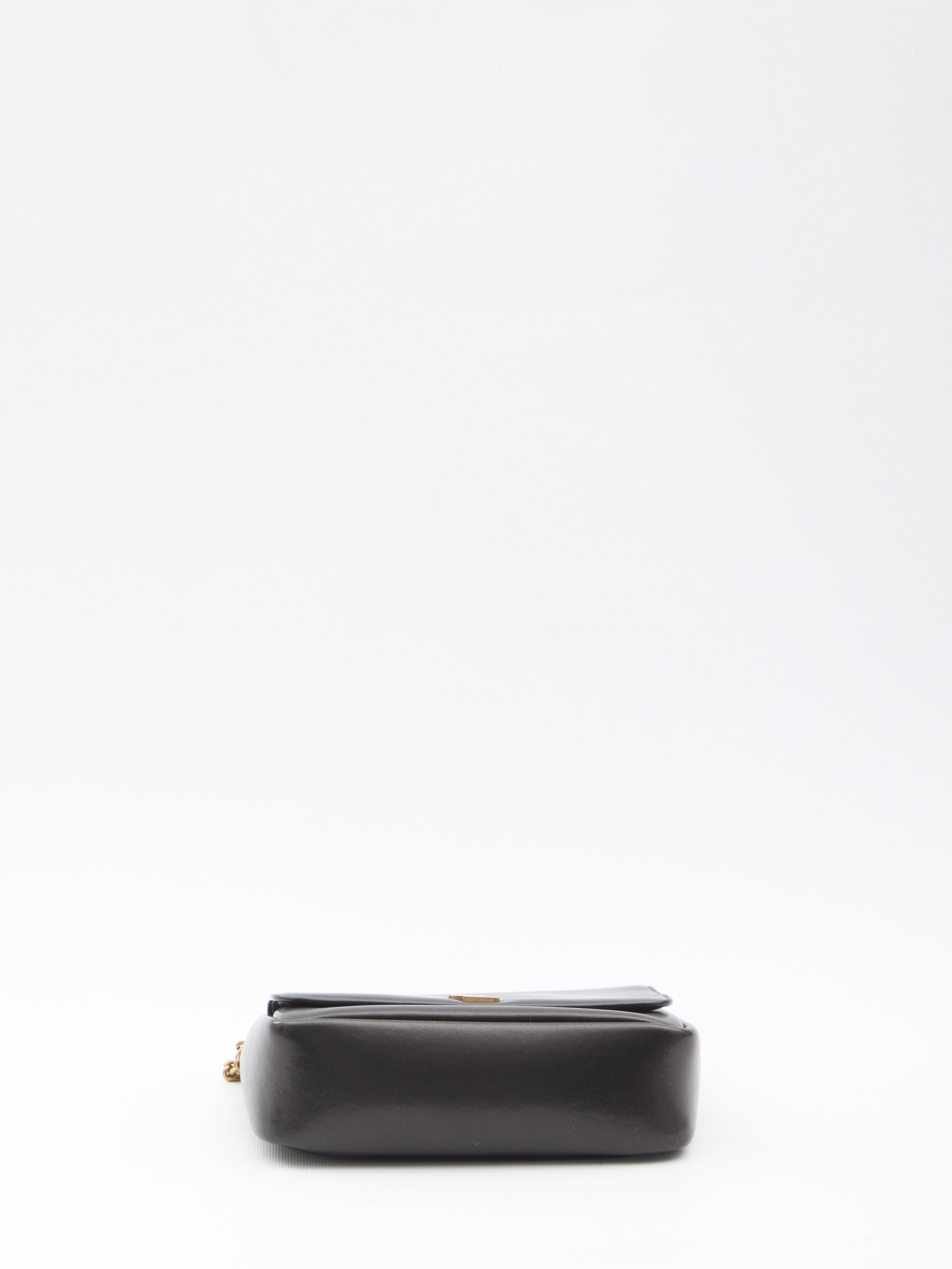 Black Leather Kate Bag