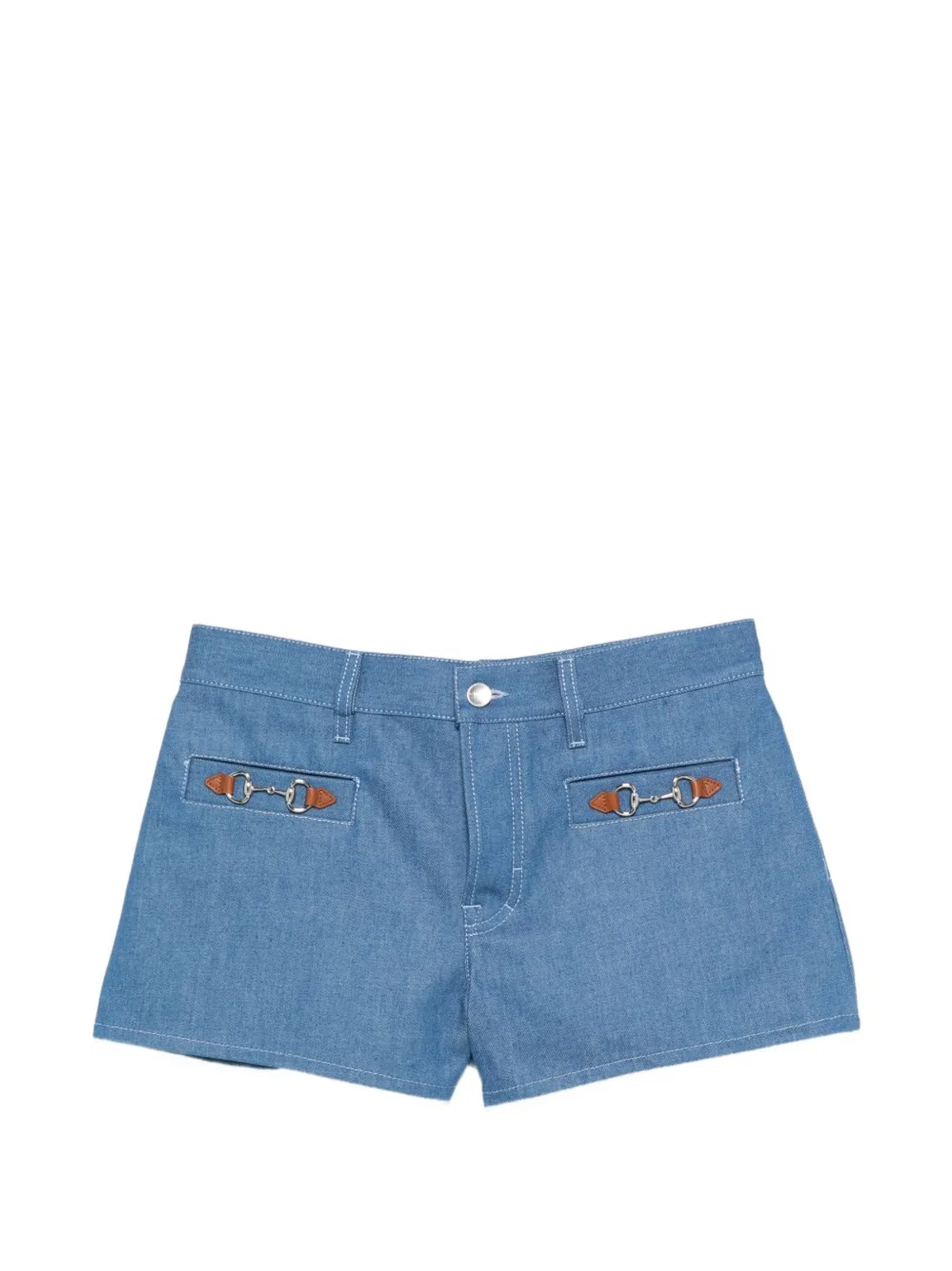 Denim Cotton Shorts