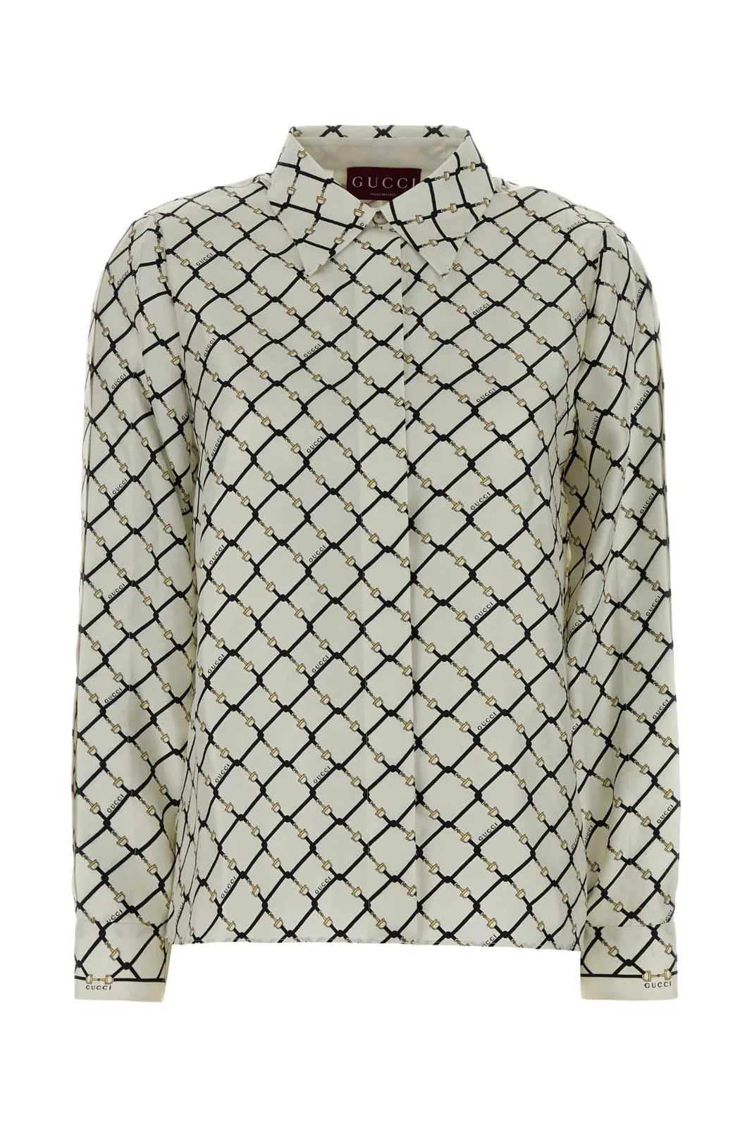 Gucci Printed Silk Shirt