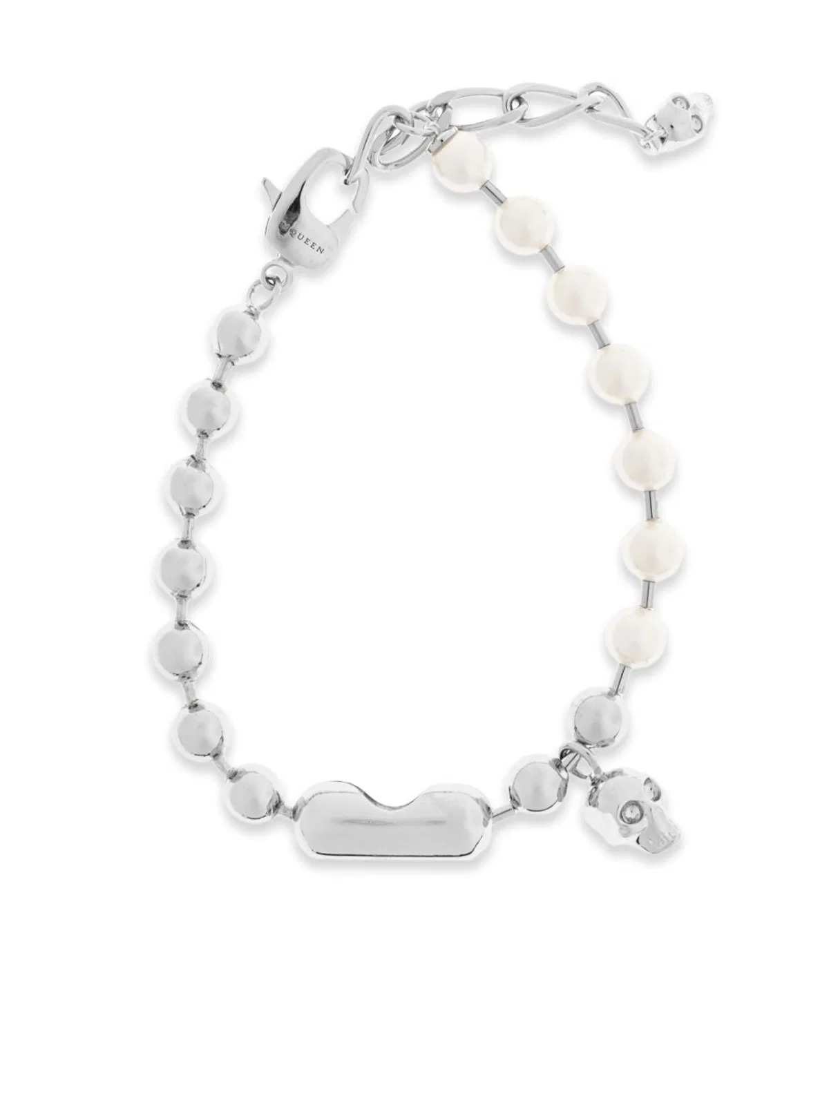 Skull Pearl Bracelet