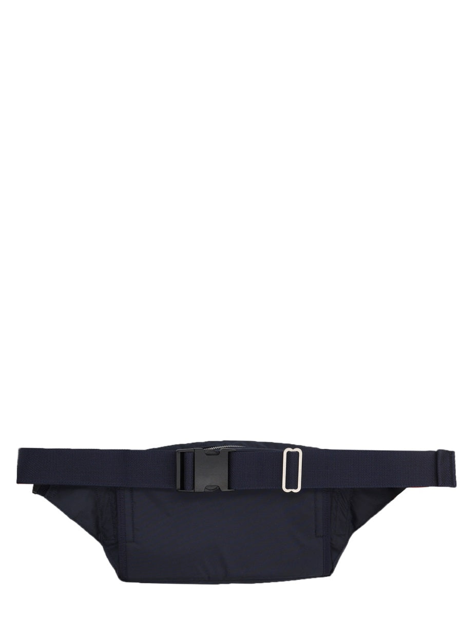 Blue Nylon Shoulder Bag
