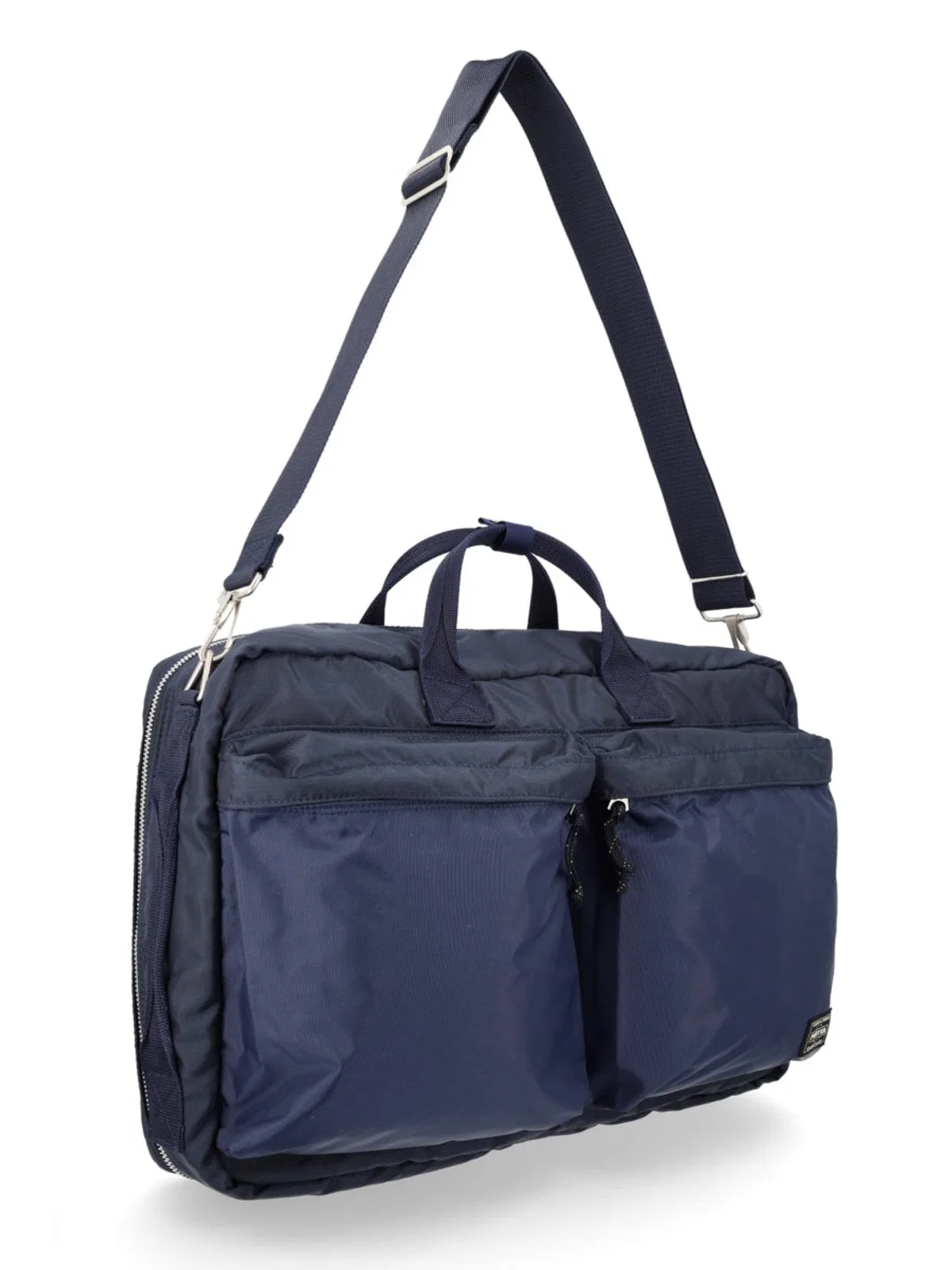 Blue Nylon Shoulder Bag