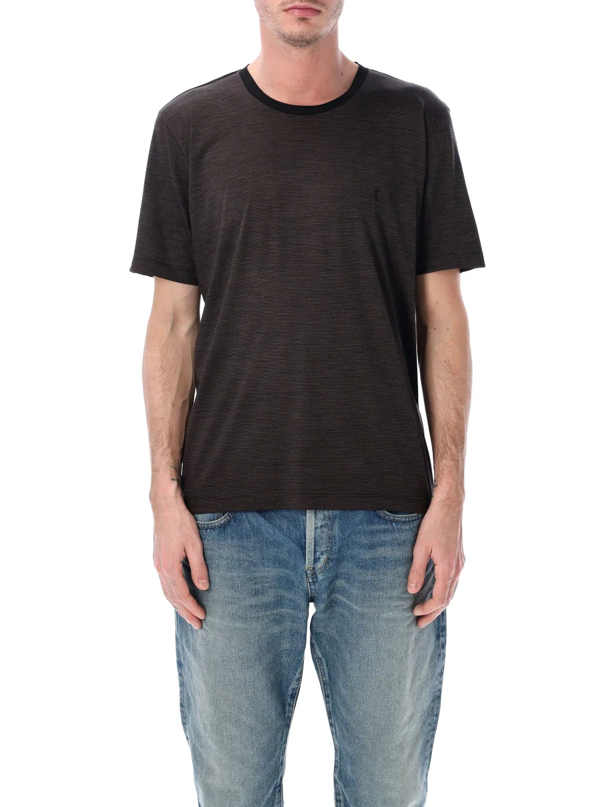 Saint Laurent Tshirt Small Stripe Cassandra