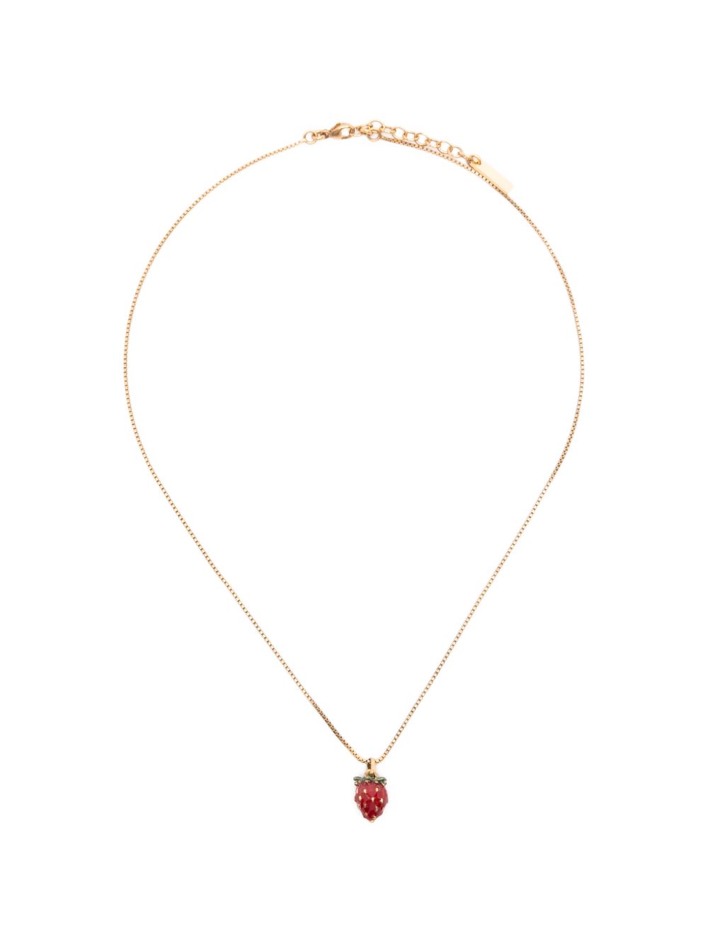 Dore Vert Metal Necklace