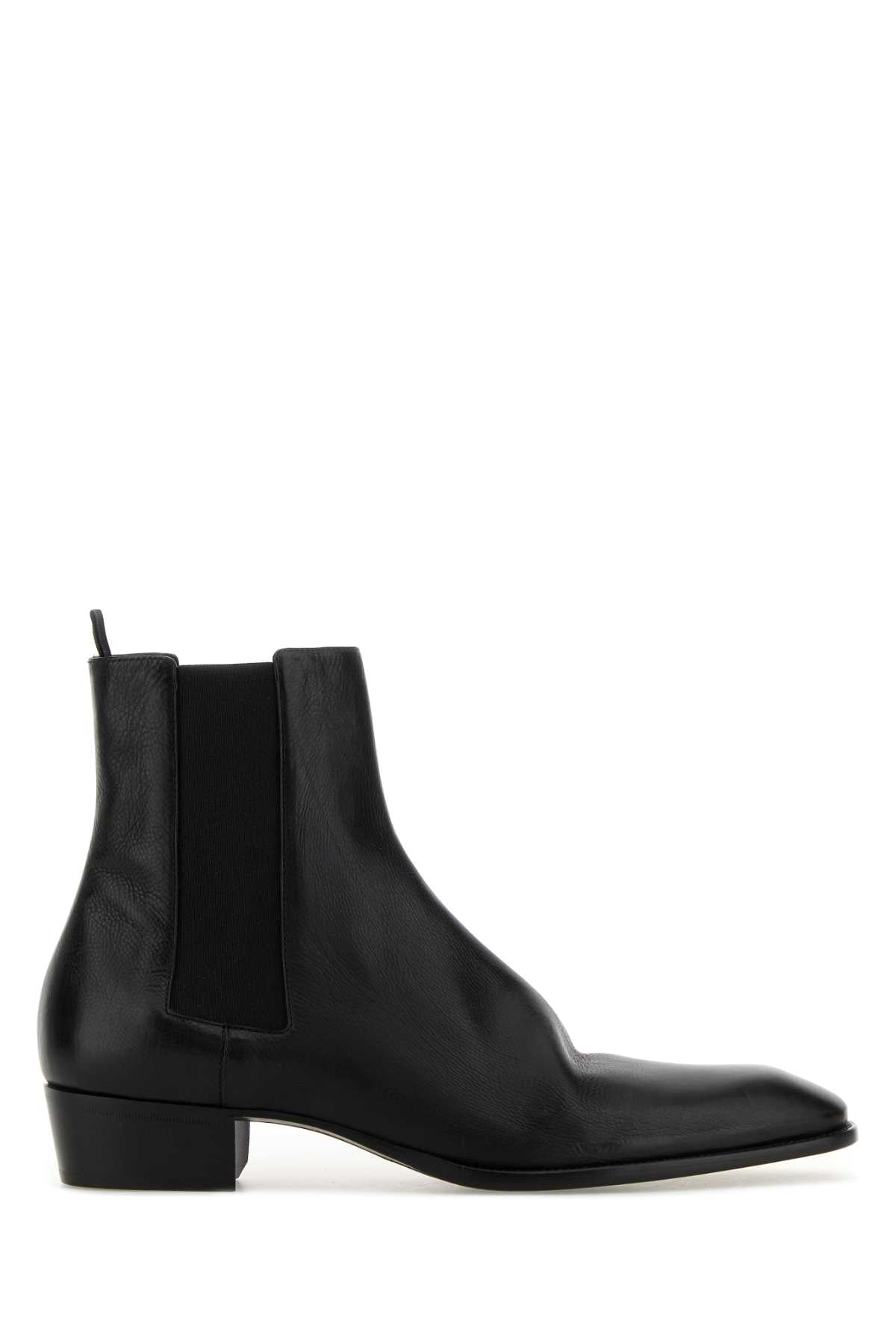 Black Stanton Chelsea Boots