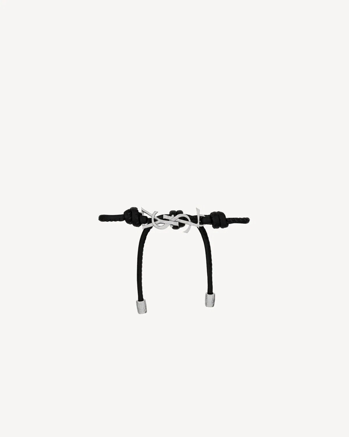 Black Leather Bracelet