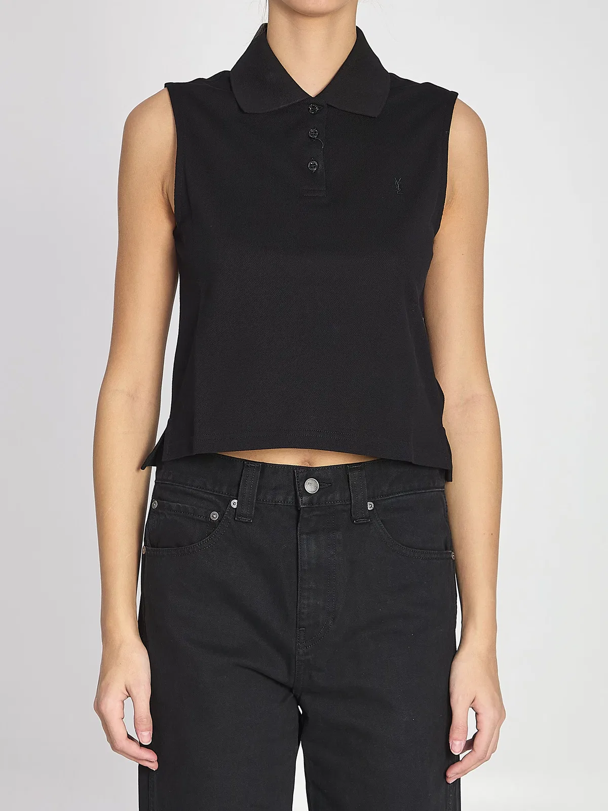 Piquet Polo Sleeveless