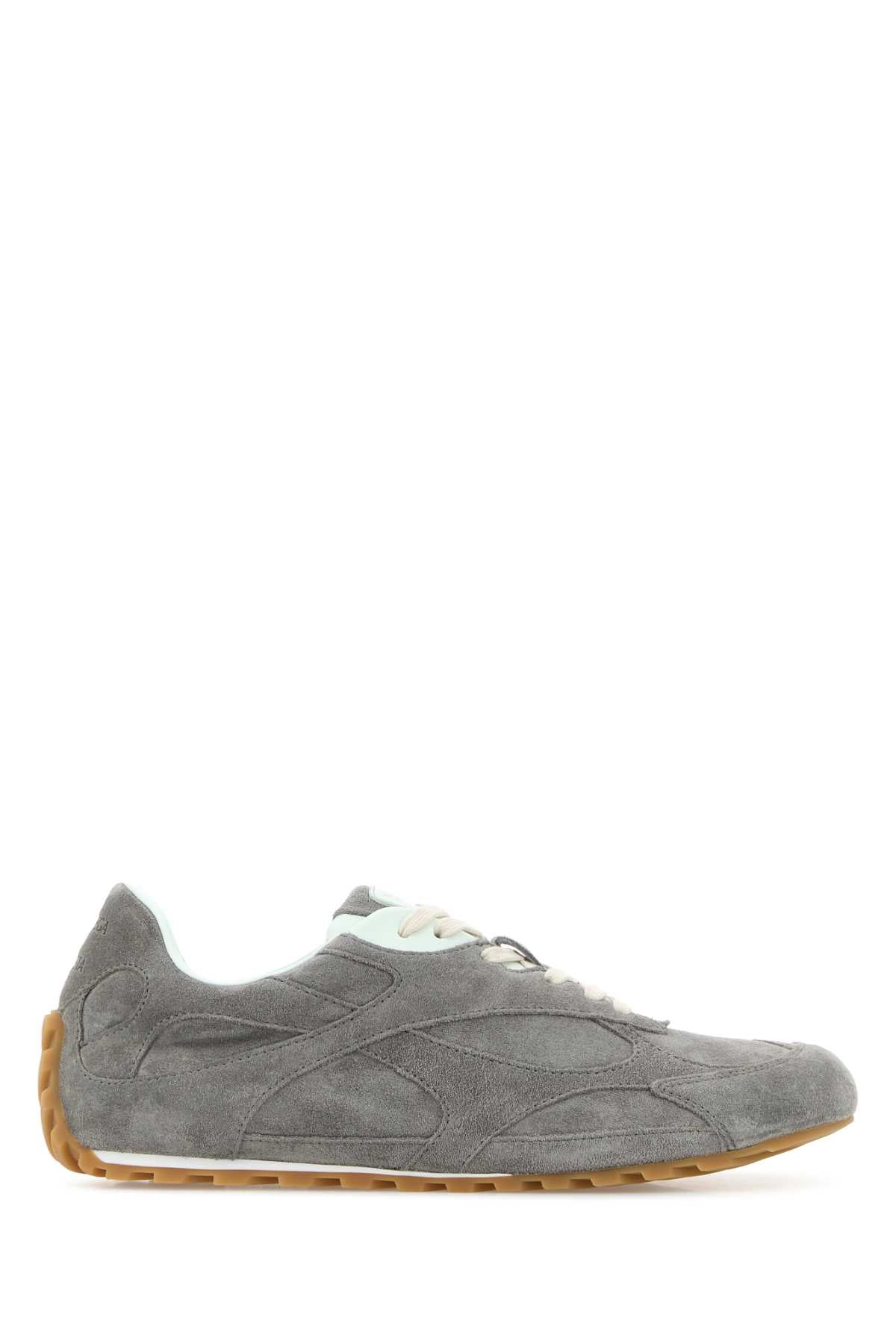 Grey Suede Orbit Flash Sneakers