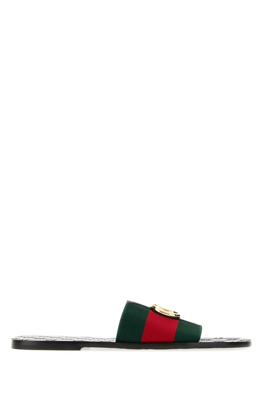 Embroidered Fabric Riviera Slippers