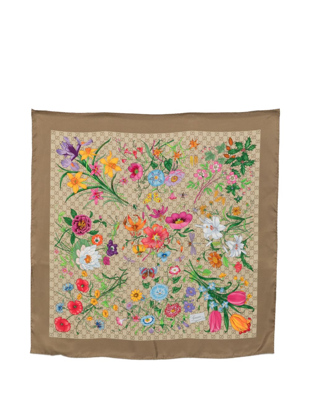 Flora Silk Foulard