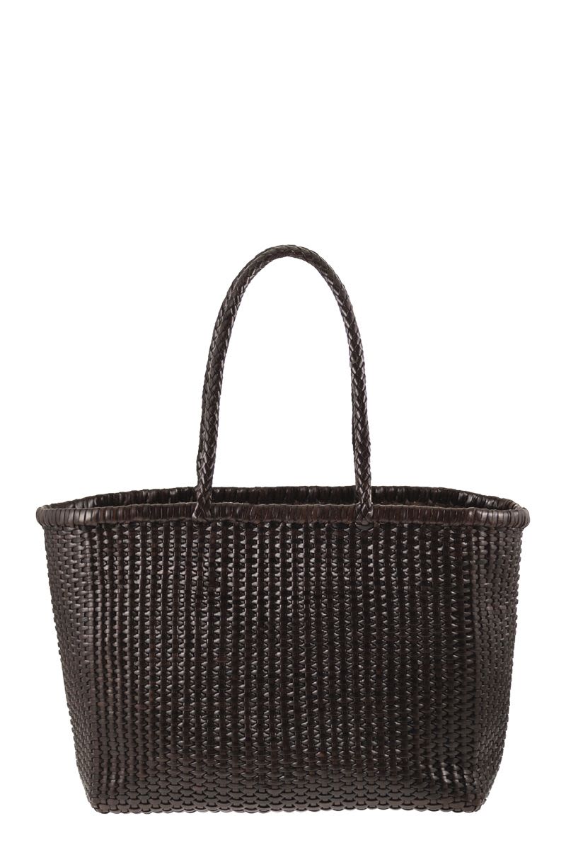 Weave - Braided Leather Bag L