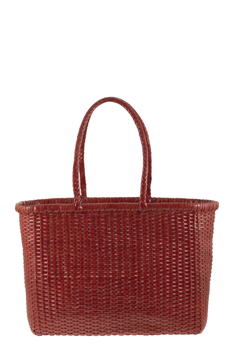 Weave - Braided Leather Bag L