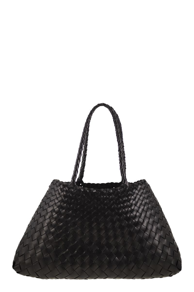 Santa Croce Big - Woven Leather Bag