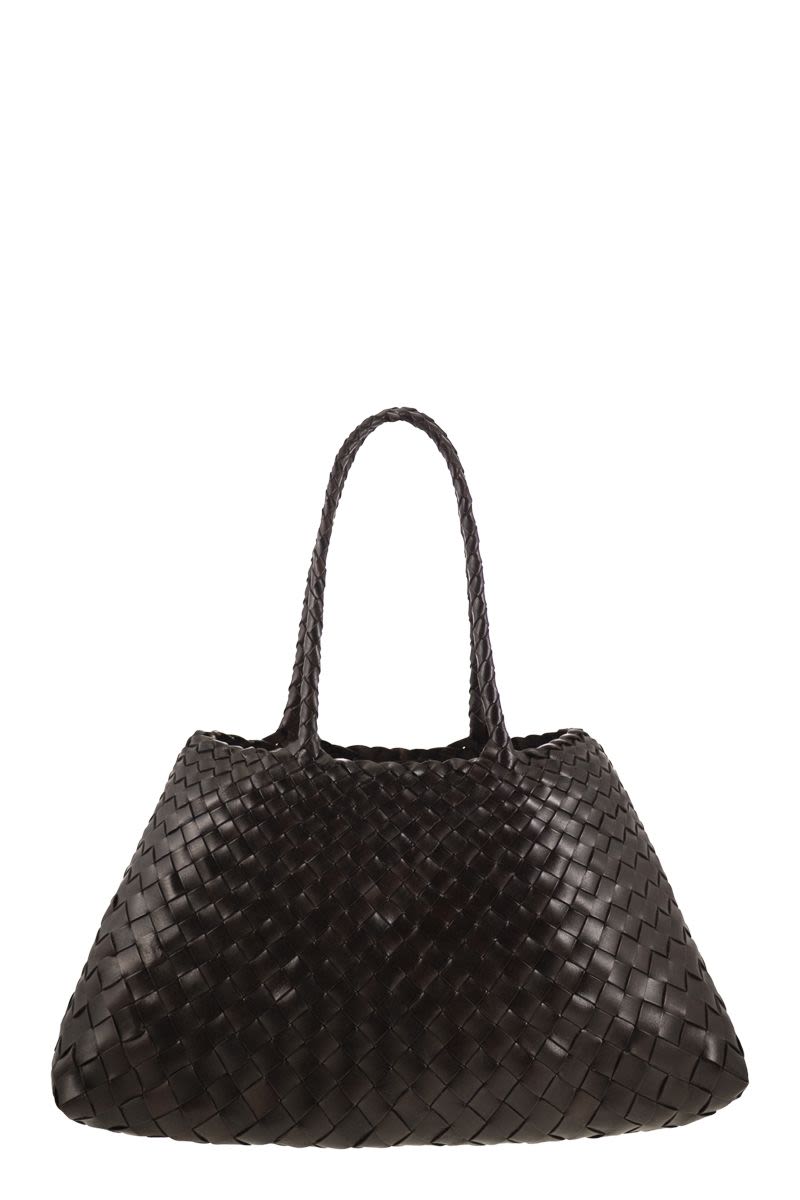 Santa Croce Big - Woven Leather Bag